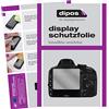 dipos I Pellicola Protettiva compatibile con Nikon D3200 Pellicola di Protezione cristallo