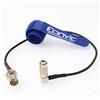 Eonvic - Cavo video coassiale HD SDI 75 ohm RG174 BNC femmina a DIN 1.0/2.3 ad angolo retto RF per Blackmagic HyperDeck Shuttle