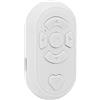 Yechiry Telecomando per Telefono BT4.0 Vivavoce Wireless Carica Tipo C Otturatore Remoto per App per Girare Pagine Selfie, Materiale Plastico Portatile Ideale per gli Appassionati di Girare Pagine