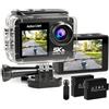 Strex Action Camera 5K 50MP - 60FPS / 30M Impermeabile / WiFi - Touch screen - Microfono Esterno - Accessori inclusi - Action Camera - Fotocamera subacquea