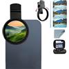 BALQOIFD Clip-0n Cpl Phone Cameralens - Kit filtro polarizzatore circolare da 52 mm, filtro polarizzatore circolare compatibile con la maggior parte dei telefoni cellulari, set di filtri per telefono con