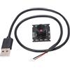 Mavaol USB Webcam 640x480 Risoluzione, 50 ° campo visivo, plug and play, compatibile con Windows, Linux, Android, robusto per videochiamate e streaming live