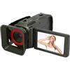 Fockety Videocamera 4K, videocamera Wi-Fi da 64 MP per vlogging con zoom digitale 18X e schermo rotante da 3 pollici, videocamera con zoom digitale, supporta scheda SD da 32 GB (GREEN)