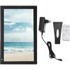Fockety Frame di Foto Digitale WiFi da 14 Pollici Franice Digitale con Telecomando Smart Foto Frame di Ruota Auto a Parete Condividi Video (Spina europea)