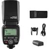 YONGNUO YN860Li-KIT - Batteria al litio wireless Flash Speedlite GN60 2.4G, radio wireless Master+ Slave per Canon Nikon Pentax Olympus
