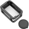 Oxxggkao Gabbia per fotocamera antiurto con imbottitura in silicone, meccanismo di sgancio rapido per action 6 telecamere Frame con supporto a scarpa fredda Action Camera Cage
