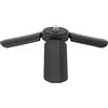 Plyisty Mini Treppiede, Supporto da Tavolo da Tavolo, Treppiede Compatto con Vite da 1/4 di Pollice, Stabilizzatore Portatile con Impugnatura Cardanica, per DSLR,Monopiedi, Pal EVO 70