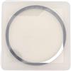 Generic Filtro Digitale per Fotocamera, Anti-impronta Digitale Stampaggio Accurato CNC Rivestimento in Lega di Alluminio MRC Filtro Anti-nebbia per Fotocamera 1/8 per Riprese Video (77mm)