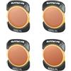 Generic Filtro per DJI OSMO POCKET3, polarizzatore in metallo CPL ND32, accessorio magnetico regolabile ND64/PL per fotocamera, vetro ottico multistrato (ND8/PL) (ND/PL set da 4 pezzi)
