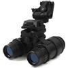 AOTUMUT Binocolo tattico per visione notturna, modello PVS15 con supporto NVG, casco senza funzione per visione notturna, kit per cosplay