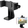Duoxiate Supporto per treppiede per cellulare, con rotazione a 360° e inclinazione di 180°, morsetto universale per smartphone, compatibile con i-Phone, Samsung e tutti gli smartphone per lo streaming live