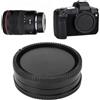 LICAEVEY Kit Corpo Fotocamera E Copriobiettivo Posteriore Adatto per Fotocamera NEX, Obiettivi con Attacco E Compatibilità Universale per la Protezione E la Conservazione Dell'obiettivo
