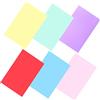 NUOBESTY Filtri Luce Colorati in PVC per Flash e Led, 6 Pezzi | Fogli Trasparenti in Pc, Correzione Cromatica Stabile, per Fotografia Cibo e Luci Esterne