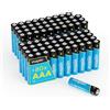 Maplin 80 batterie alcaline AAA LR03 1,5 V, 7 anni di durata di conservazione ad alte prestazioni