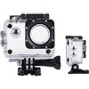 TEKCAM Custodia impermeabile compatibile con AKASO EK7000/Apexcam M80AIR/Pro Xtreme/SJCAM SJ4000/Dragon Touch Vision3 YF, custodia impermeabile per action camera con stessa posizione dei pulsanti (guarda