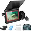 DIGNIFE Telecamera subacquea per la pesca, Videocamera da pesca subacquea da 4.3 pollici for il monitor del monitor del monitor della macchina fotografica di pesca subacquea 180 gradi(US Plug)