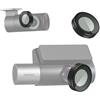 TILLMANER Kit filtri TILLMANER CPL e fotocamera posteriore, filtro RC24CPL, nero, vetro ottico, per il registratore 70mai T800, non compatibile con RC41