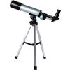 RENYUEH Telescopio astronomico, rifrattore professionale per adulti, telescopio rifrattore portatile da 50 mm per principianti e bambini, oculare Sr4mm/h20mm, lunghezza focale: 360 mm