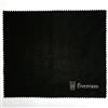 Fivercam - Panno di pulizia in microfibra nero per lenti e occhiali