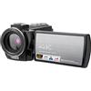 NGBFF Macchinetta Digitale, Videocamera 4K Videocamera Digitale Full HD IR Visione Notturna for Blog Vlog