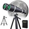 HIOPIACO Binocolo (Nero Argento, 30-260X80)
