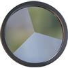 Haoyull 49mm Caleidoscopio Vetro Prisma Filtro Obiettivo Fotocamera Filtro Prisma Fotografia Effetto Speciale Caleidoscopio Split Diottria SLR