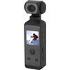 Jectse Action Camera Portatile, Registratore per Fotocamera Digitale 4K 16MP Ruotabile a 270°, Fotocamera Tascabile Wi-Fi da 1000 MAh con Custodia Resistente All'acqua, Microfono