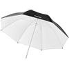 Walimex Pro Reflexschirm 109 cm schwarz/weiß