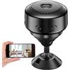 Generic Smart Home Security Cam - Monitor WiFi wireless, dispositivo di visione notturna | Pet and Baby Cam con accesso app per telefono, videocamera in reale per stanze di sicurezza interna camera dei