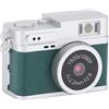 Sxhlseller Mini Macchina Fotografica Portachiavi, Mini Macchina Fotografica Digitale retrò da 1080P 2MP delle Dimensioni di un Pollice con Scheda di Memoria da 32 GB, Micro Videocamera con (GREEN)