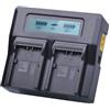 CQJFCYBRA VW-VBD98 Batteria 11800mAh Con Indicatore Di Alimentazione LED, Compatibile Con Panasonic, For AJ-PX280 PX285MC AG-HPX265MC HPX260MC PX270 PX298 DVX200(Only 1 charger)