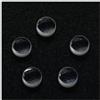 Artsim Prismi e caleidoscopi Diametro 3 mm Lunghezza lente asferica Modulo F1.8 Lente collimante Foglio lente 2 mm di spessore Kit di ottica per aule di scienze (Color : 3mmF1.8Glass 5PCS, Size : 3MM_2MM)