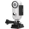 Pyhodi Piccola Videocamera, Fotocamera per Collare per Gatti 4K 8MP ABS 800mAh Supporto Massimo 256GB per Esterni (WHITE)