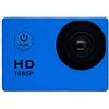 Ekrfxh SJ4000X - Videocamera sportiva impermeabile, grandangolare a 140°, Full HD, 12 MP, schermo LCD da 5,1 cm, per ciclismo, equitazione, vlog, subacquea, 30 m, con molti accessori (blu)