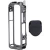 VBESTLIFE Custodia per X4, Telaio in Alluminio per X4, Gabbia Protettiva con Copriobiettivo in Silicone, Doppio Supporto per Slitta Fredda con Filettatura da 1/4 di
