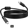 Hizsoaor Cavo USB C per trasferimento dati e ricarica, compatibile con fotocamere Sony Cybershot DSC-H200 DSC-H300 DSC-W370 DSC-W800 DSC-W830 DSC-W310 per iPhone 15, smartphone, MacBook con porta USB-C