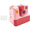 Pluuttiem Fotocamera istantanea per bambini, fotocamera da stampa, fotocamera digitale HD, 1080P, carta fotografica, macchina fotografica giocattolo per bambini, per compleanno, Natale, regalo, facile