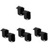 HOMSFOU 4 Set Custodia Della Fotocamera Custodia Fotocamera Copertura Antipioggia Protettivo Sicurezza Esterna Macchinetta Fotografica Protezione Per Esterna Black 2 Pezzi*4
