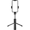 Generico Bastone Selfie - Supporto Telefonico Treppiede - Stabilizzatore Estendibile A Tre Luci Mano Libera Per Trucco Video Live Streaming Palestra Riprese