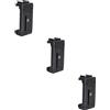 Housoutil 3pezzi Smartphone Per Gimbal Clip Antiscivolo Design Compatibile Tablet e Telefono Materiale
