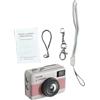 RASTKY Piccolo Videoregistratore Portachiavi Videocamera Digitale Fotocamera Portatile per Vlog Riprese Notturne Viaggi [Schermo da 1,47 pollici] (Rosea)