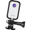 Beimus Careful - Videocamera piccola da 50 mm, display da 1,4 pollici, 1080p, attrezzatura da ciclismo, montabile per video d'azione, osservazione di eventi, telecamera sportiva tascabile