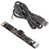 Arducam IMX219 8MP Autofocus Modulo fotocamera USB, 3280 (H) × 2464 (V)@30fps con microfono singolo per Linux, Windows e Mac OS