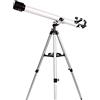 YangRy Astronomical Telescope, Refraction Telescope with Tripod, 90° Zenith Mirror Deep Space Finder Telescope, Watching The Moon Stargazer Kid's Gift YangRy