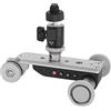 AMAZWI Telecamere d'azione PPL-06S. Videocamera Slider Dolly Car Groad Systems Time Lapse Elettrico Motorizzato Dolly Car For Fotocamera Telefono Camcorder DSLR Molteplici modalità di scatto, ripresa facile(