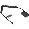 Namolit Tipo C a DR-E18 Accoppiatore CC LP-E17 Sostituzione della batteria fittizia per Canon RP EOS 77D 200D 250D 750D 760D 800D 850D Rebel T6S T6i T7i T8i SL2