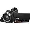 AmAzwi Videocamera Digital Video Camera Camcorder 4K 1080P 48MP WiFi Digital 16X Zoom Camcorder Recorder With 3inch Capacitive Touchscreen Ir. Infrared Sight Videocamera digitale per vlogging(Color:Black Col