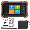 Marhynchus Tester per Telecamere IP di Sicurezza, Tester CCTV Touchscreen IPS da 4 Pollici con Supporto 8K H.265+ per Test Telecamere di Rete AHD CVI TVI 8MP (Spina UE da 100 a 240 V)