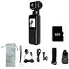 JSGHGDF Videocamera sportiva portatile 5K con obiettivo regolabile a 270°, leggero, per mountain bike e viaggi con obiettivo rotante