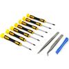 NANDEYIBI Profibohrer Set di cacciaviti Torx per T3, T4, T5, T6, T7, T8 e T10 10 pezzi